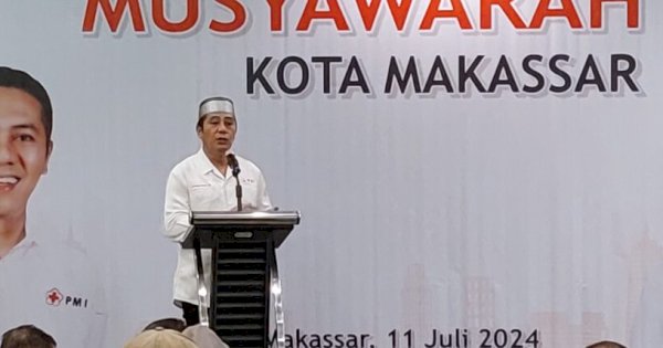 Seluruh Ketua PMI Kecamatan Solid, Deng Ical Kembali Pimpin PMI Makassar