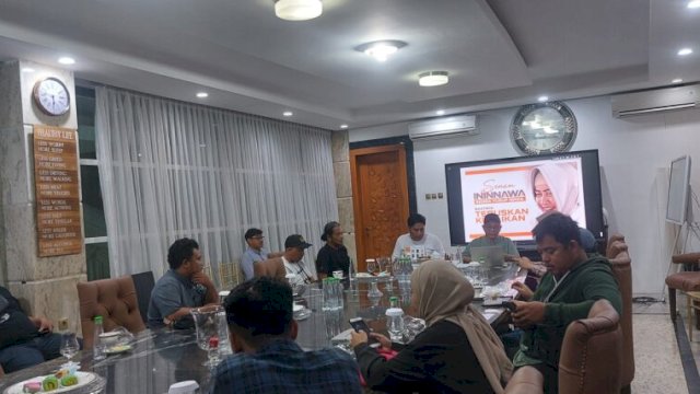 Panitia Senam Ininnawa gelar konfrensi pers di Amirullah, Jumat (11/7). 