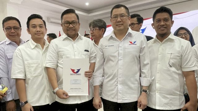 DM resmi menerima rekomendasi DPP Perindo untuk maju Pilkada Gowa. Foto: dok