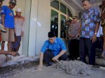 Bupati Pangkep MYL Lakukan Peletakan Batu Pertama Pembangunan Masjid Nurul Mubarak Mandalle