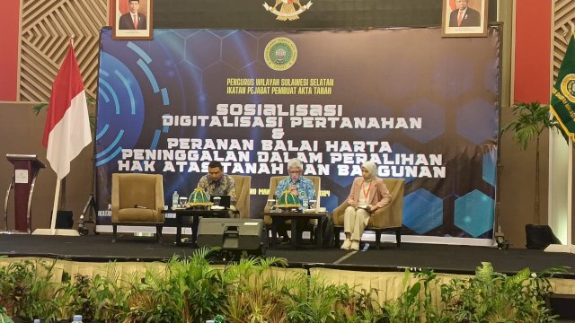 Suasana sosialisasi digital pertanahan, Foto: HN/Sinta