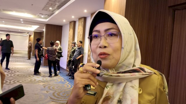 Kadis Pertanahan kota Makassar Sri Sulsilawati, Foto: HN/Sinta.