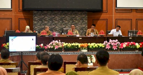 Sekda Sinjai Pimpin Pembentukan Panitia HUT ke 79 RI