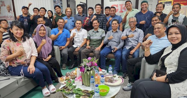 Ahmad Susanto Dapat Dukungan Ketua GK Adik Jokowi Maju Pilwali Makassar
