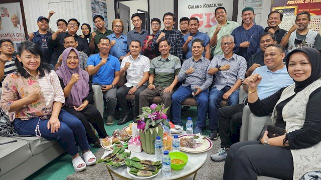 Deklarasi dukungan GK ke Ahmad Susanto untuk maju Pilwalkot Makassar. Foto: HN/MY Yahya