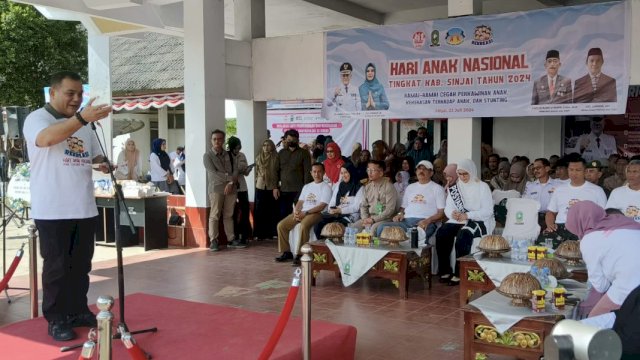 T.R Fahsul Falah Hadiri Peringatan Hari Anak Nasional 2024