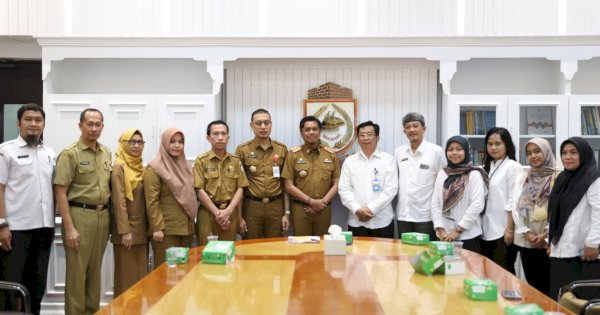 Firman Hamid Pagarra, Terima Kunjungan Tim BPKP Sulsel, Asistensi Manajemen Risiko Pembangunan Nasional