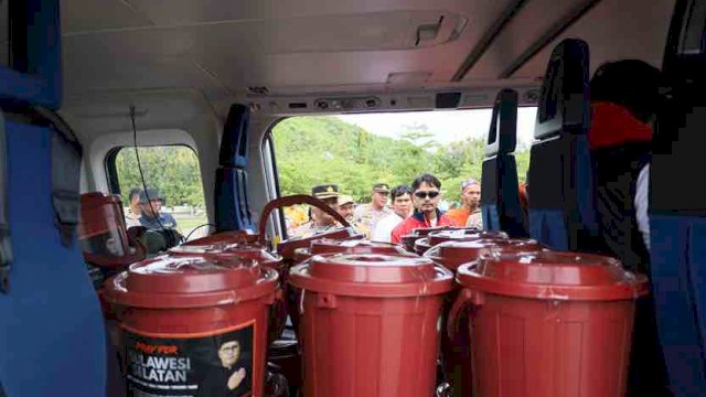 Bantuan Kemanusiaan Pemkot Makassar dan IKA Unhas Sulsel Tiba di Belopa