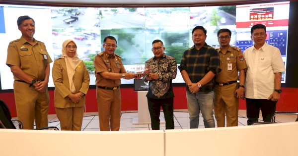 Bupati Banggai Kunjungi War Room Makassar, Pelajari Penerapan Smart City