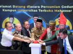 Diresmikan Menko PMK Muhajir Efendi, Danny Pomanto: Gedung Baru UT Dukung Program Makassar Low Carbon City