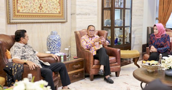 Wali Kota Makassar Danny Pomanto Sambut Hangat Kunjungan Wakil Ketua MPR RI Fadel Muhammad