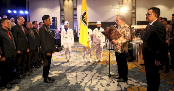 Danny Pomanto Hadiri Pelantikan IKAPTK, Apresiasi Peran Purna Praja dalam Pembangunan Kota