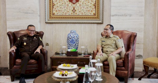 Wali Kota Makassar dan Kejari Baru Jalin Kerja Sama Pengawasan Proyek Strategis