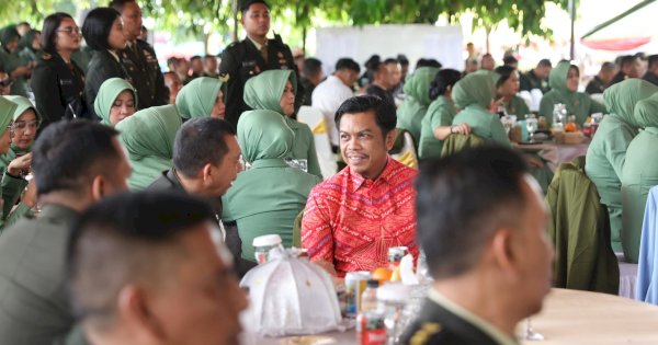 PJ Sekda Makassar Hadiri HUT ke-67 Kodam XIV/Hasanuddin, Tegaskan Sinergi dan Solidaritas