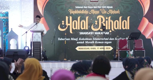 Silaturahmi Idul Fitri, Alumni SMANSA 81′ Berkumpul di Kediaman Wali Kota Makassar