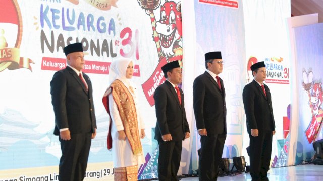 Peringatan puncak Hari Keluarga Nasional (Harganas) Ke 31 yang dilaksanakan oleh BKKBN di Kota Semarang.