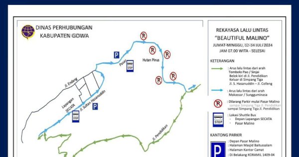 Beautiful Malino Bakal Digelar, Berikut Rekayasa Lalulintas yang Perlu Anda Tahu 