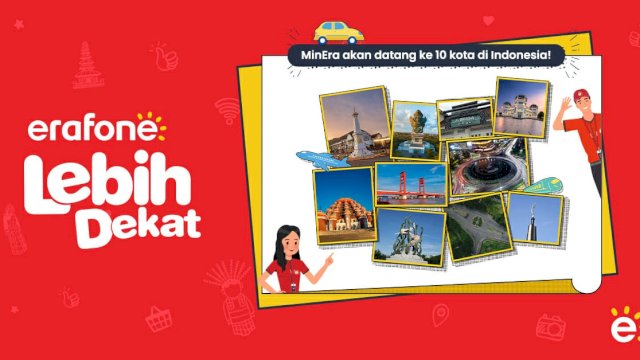 Erafone Lebih Dekat Hadir di Makassar, Makin Dekat dengan Masyarakat Lokal