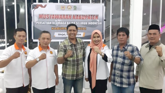 Terpilih Sebagai Ketua POBSI Andi Mula Siap Memasyarakatkan Olahraga Billiar di Sinjai