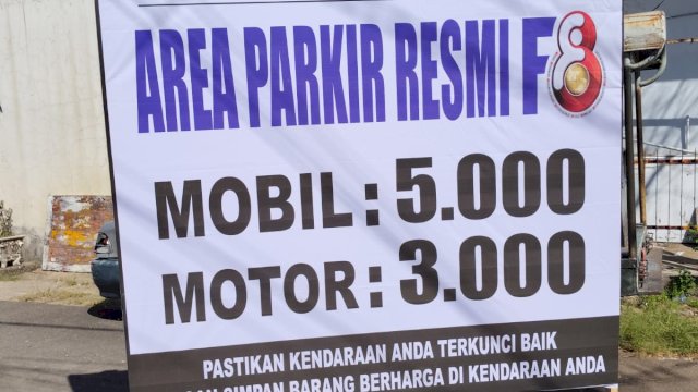 Perumda Parkir Makassar Keluarkan Tarif Resmi di F8
