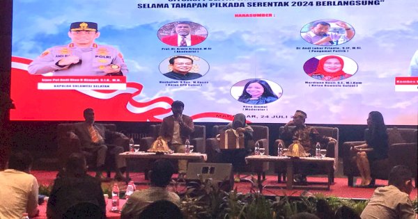 Dit Intelkam Polda Sulsel Ajak Masyarakat Sukseskan Pilkada Damai Melalui FGD