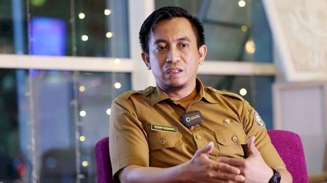 Kepala Dinas Penanaman Modal dan Pelayanan Terpadu Satu Pintu (PTSP) Kota Makassar, Helmy Budiman. Foto: HN/Sinta