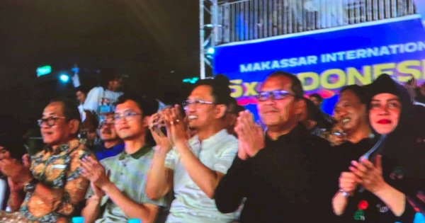 Diundang Khusus ke Penutupan F8, Danny-Indira Terlihat Makin ‘Lengket’ dengan Amir Uskara