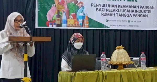 Dinkes dan BPOM Lakukan Penyuluhan Makanan di Sinjai