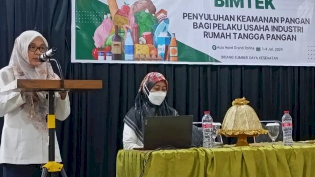 Dinkes dan BPOM Lakukan Penyuluhan Makanan di Sinjai