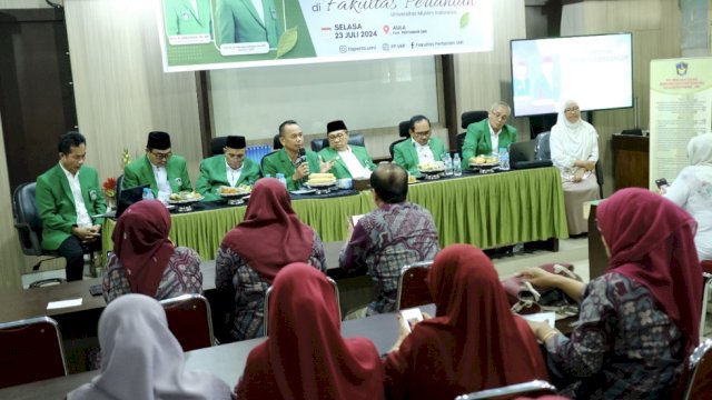 Silaturahmi pimpinan UMI ke Fakultas Pertanian. Foto: dok