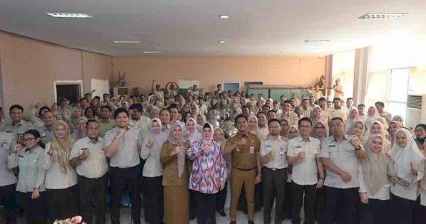 Indira Yusuf Ismail Dorong Semangat dan Kekompakan Pegawai Bapenda Kota Makassar pada Halal Bihalal