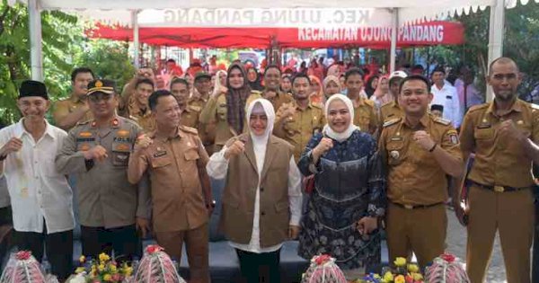 Ketua TP PKK Makassar Indira Yusuf Ismail Hadiri Halalbihalal dan Apresiasi Tokoh Perempuan di Ujung Pandang