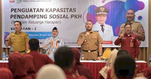 Ketua TP PKK Makassar Indira Yusuf Ismail Dorong Penguatan Kapasitas SDM Tenaga Pendamping Sosial PKH