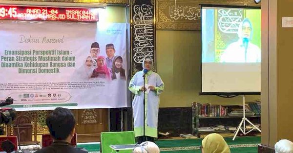 Resmi Buka Diskusi Nasional DDII Sulsel, Ketua TP PKK Makassar Indira Yusuf Ismail: Peran Strategis Muslimah pada Hari Kartini