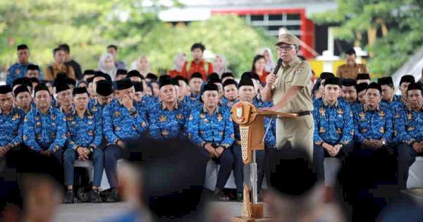 Lantik ASN PPPK 2023, Danny Pomanto: Bekerja Profesional, Taat, dan Disiplin!