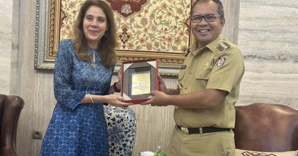 Pemkot Makassar dan PBB Jajaki Kerja Sama Persampahan dan Pendidikan