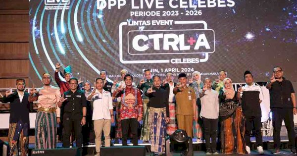 Hadiri Pelantikan dan Pengukuhan LIVE Celebes, PJ Sekda : Energi Baru Tingkatkan Kualitas Event di Makassar