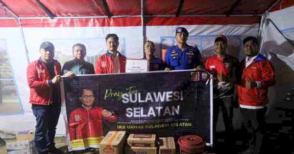 Warga Wajo Terima Bantuan Kemanusiaan dari Pemkot Makassar dan IKA Unhas, Ucapan Terima Kasih Mengalir di Posko Banjir
