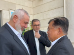 Sampaikan Duka Mendalam, JK Hadiri Pemakaman Pemimpin Hamas Ismail Haniyeh di Qatar
