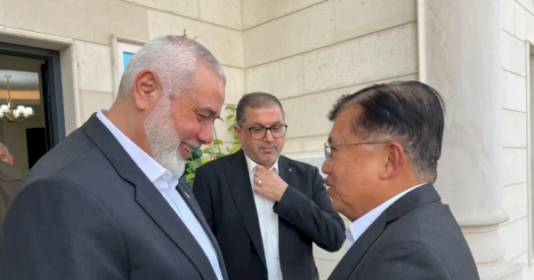 Sampaikan Duka Mendalam, JK Hadiri Pemakaman Pemimpin Hamas Ismail Haniyeh di Qatar