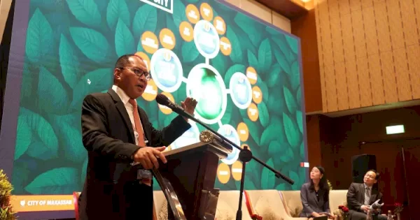 Wali Kota Makassar Danny Pomanto Paparkan Visi Sombere’ dan Smart City di WWF 2024 Bali