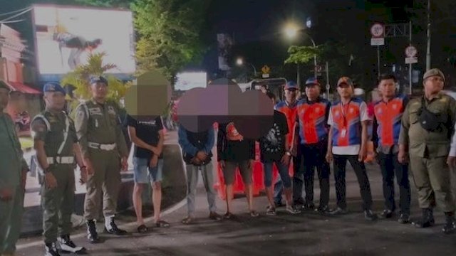 Kerjasama Polrestabes Makassar, Perumda Parkir Amankan Jukir Liar di Mamajang