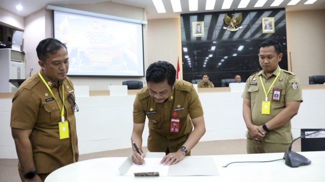 Pj Sekda Makassar, Firman Hamid Pagarra terpilih secara aklamasi sebagai  Ketua IKAPTK 2024/2029. Foto: dok