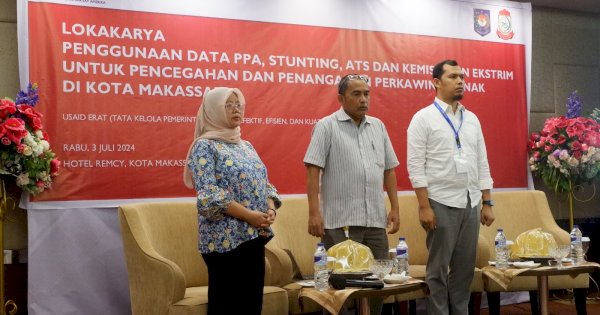 Lokakarya USAID ERAT dan Pemkot Makassar, Bahas Pencegahan Perkawinan Anak