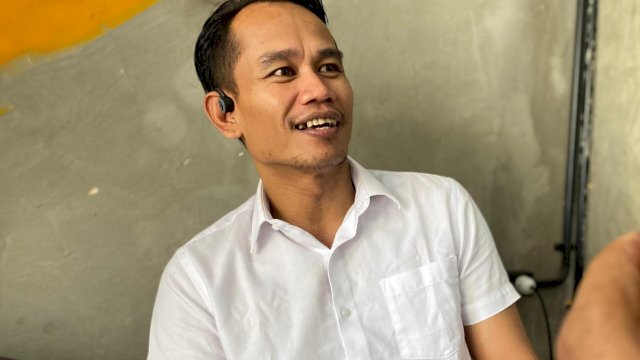 Ketua Bappili DPD Gerindra Sulsel Hermansyah.. Fpto: HN/Sinta