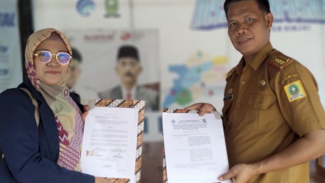 Kominfo MoU dengan Dekan Fukis UIAD Sinjai