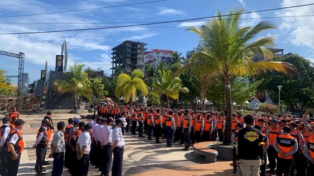 Suasana Dishub Kota Makassar saat Persiapan F8, Foto: Dishub Makassar