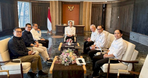 Potret Jokowi Gelar Rapat Perdana di IKN, Bahas HUT RI hingga Sidang Kabinet