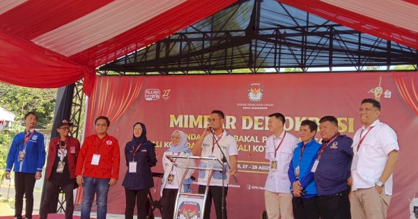 Sehati Pendaftar Pertama di KPU Makassar, ASA: Kami Paling Siap!