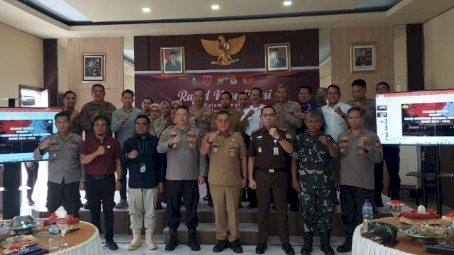 Polres Sinjai Rakor Persiapan Pengamanan Pilkada